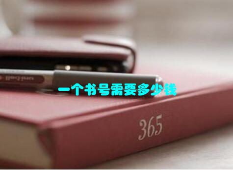 一个书号需要多少钱