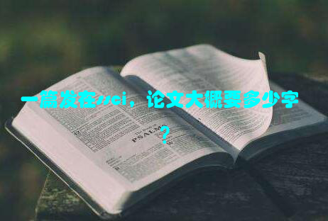 一篇发在ssci，论文大概要多少字？