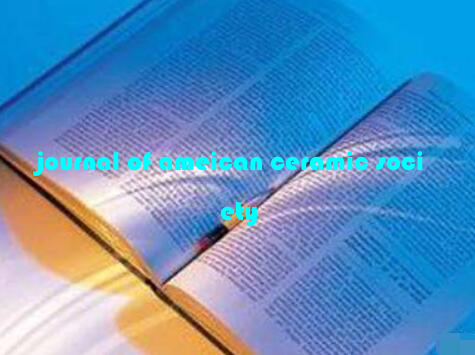 journal of ameican ceramic society