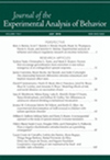 JOURNAL OF THE EXPERIMENTAL ANALYSIS OF BEHAVIOR
